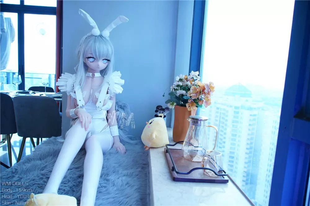 WM S-TPE 159cm (5ft2) Anime TPE Sex Doll with PVC Head #004